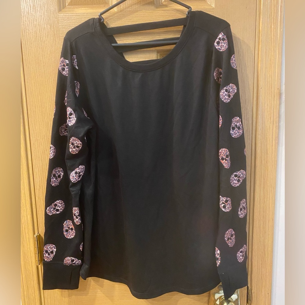 NWT 1X Torrid French Terry Ladder Active Sweatshirt
